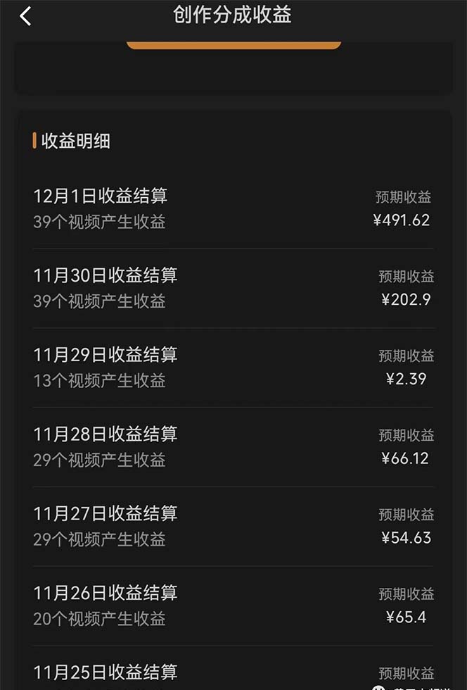 20250312174027-67d1c70b8e71d.jpg 视频号分成计划小项目:几天时间就可以爆一条,两天就可以跑1000+利润