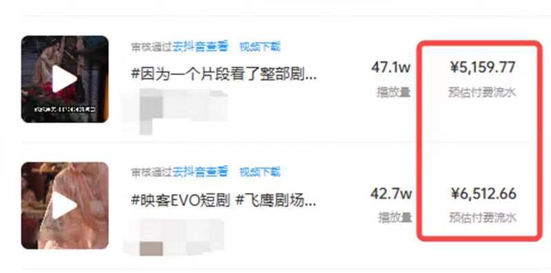 20250313064354-67d27eaab1913.jpg 外面收费1980的短剧推广运营,可长期,正规起号,单作品收入5000+
