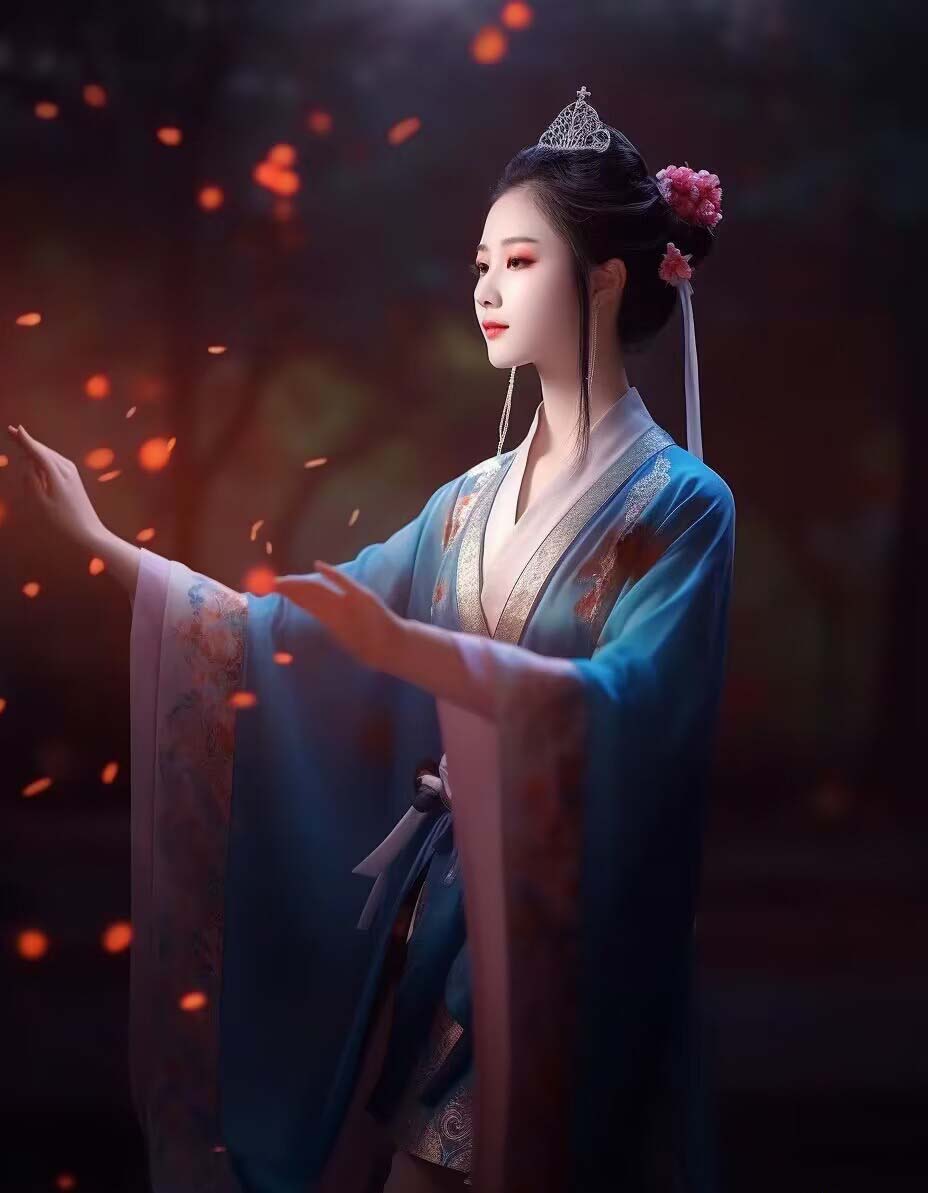 20250313150249-67d2f39936b75.jpg Midjourney关键词-AI生成中国风古装汉服美女人像提示关键词