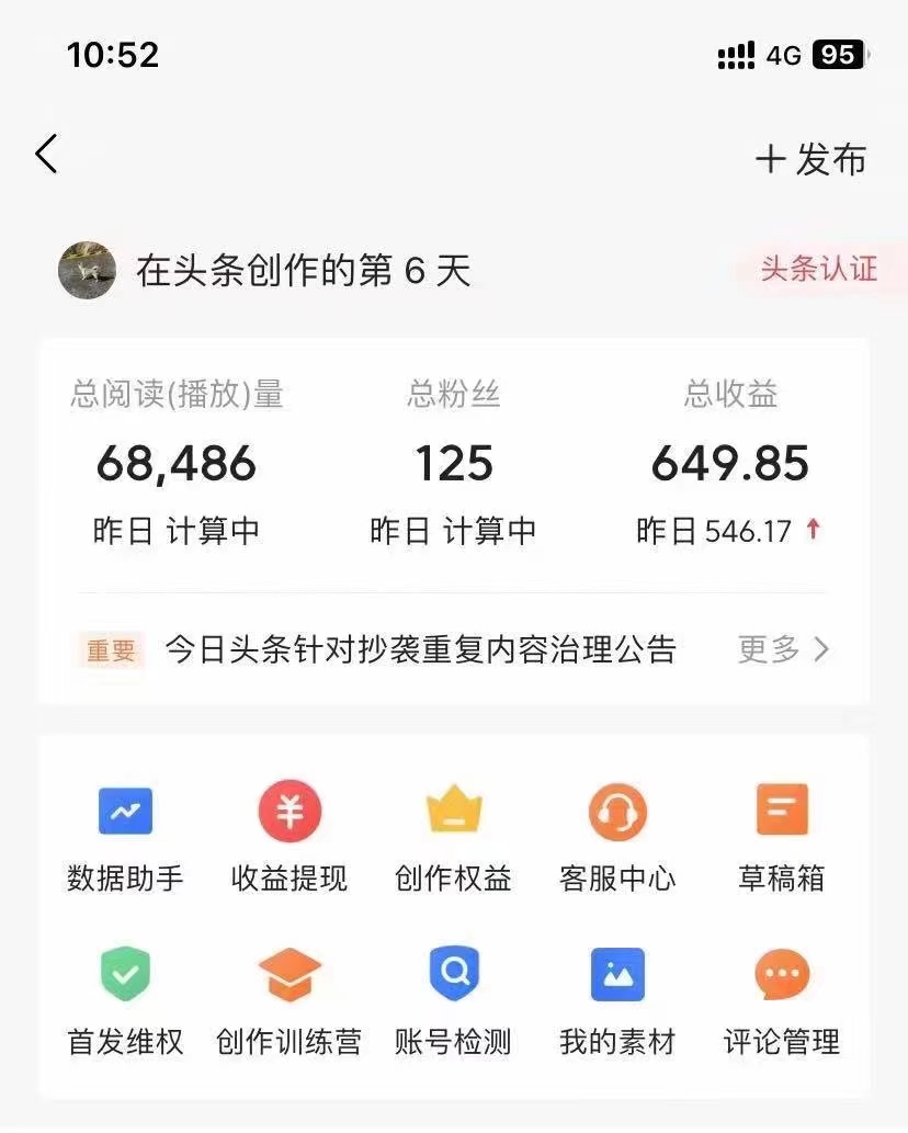 20250314123158-67d421be3f2b1.jpg 利用AI工具无脑复制粘贴撸头条收益 每天2小时 稳定月入5000+互联网入门…