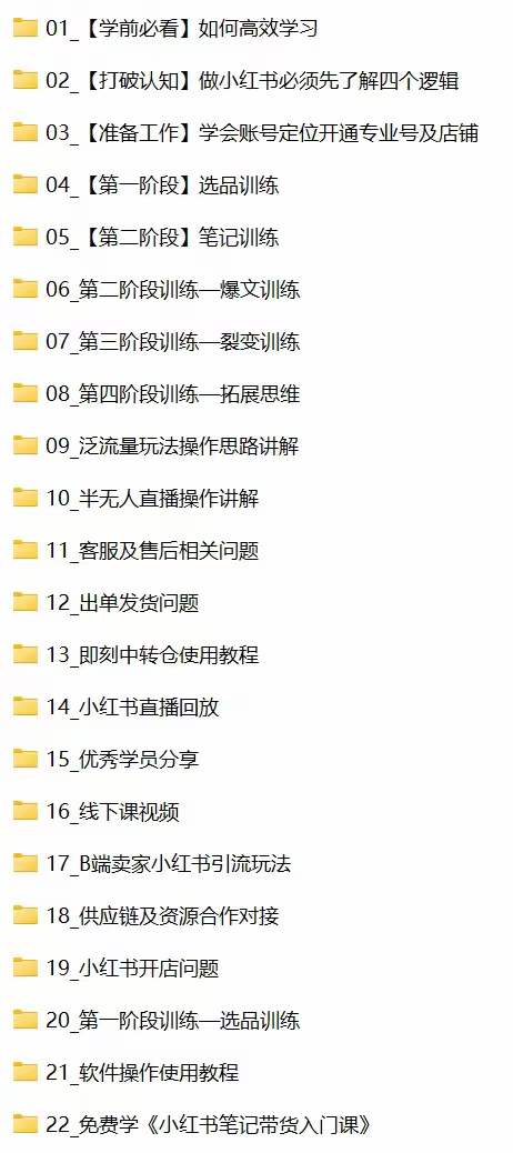 20250315025531-67d4ec23ea8c2.jpg 小红书-笔记带货课【6月更新】流量 电商新机会 315节正课+64节隐藏课