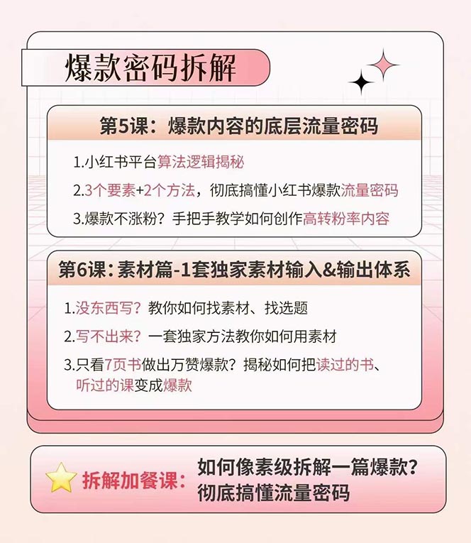 20250315040218-67d4fbca8b6b2.jpg 小红书特训营12期:从定位 到起号、到变现全路径带你快速打通爆款任督二脉