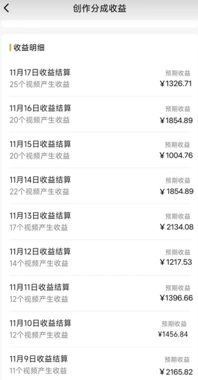 20250315134147-67d5839b2b639.jpg 矩阵刷爆微信蝴蝶号创作者分成计划收益的新玩法,日入2000+【揭秘】