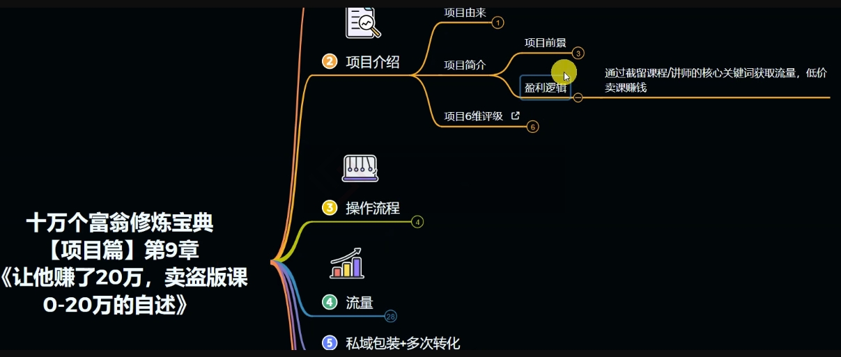 20250315141919-67d58c6786770.jpg 十万个富翁修炼宝典之9.让他赚了20万,卖盗版课0-20万的自述