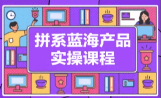 拼系冷门蓝海产品实操课程，从注册店铺到选品上架到流量维护环环相扣睿集资源栈-网赚项目-副业赚钱-互联网创业-资源整合睿集资源栈