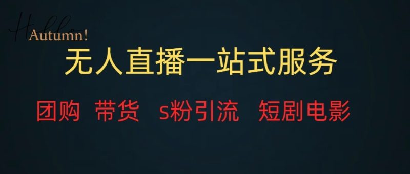 无人直播(团购、带货、引流、短剧电影)全套教程一站式打包,课程详细无废话睿集资源栈-网赚项目-副业赚钱-互联网创业-资源整合睿集资源栈