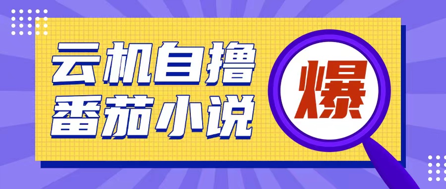 首发云手机自撸小说玩法，10块钱成本可撸200+收益操作简单【揭秘】睿集资源栈-网赚项目-副业赚钱-互联网创业-资源整合睿集资源栈