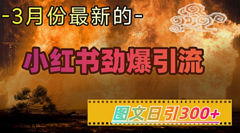 小红书超劲爆引流手段,图文日引300+轻松变现1W睿集资源栈-网赚项目-副业赚钱-互联网创业-资源整合睿集资源栈
